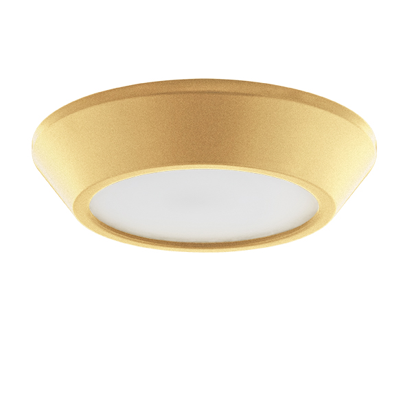 214734 Светильник URBANO MINI LED 8W 770LM ЗОЛОТО 4000K IP65