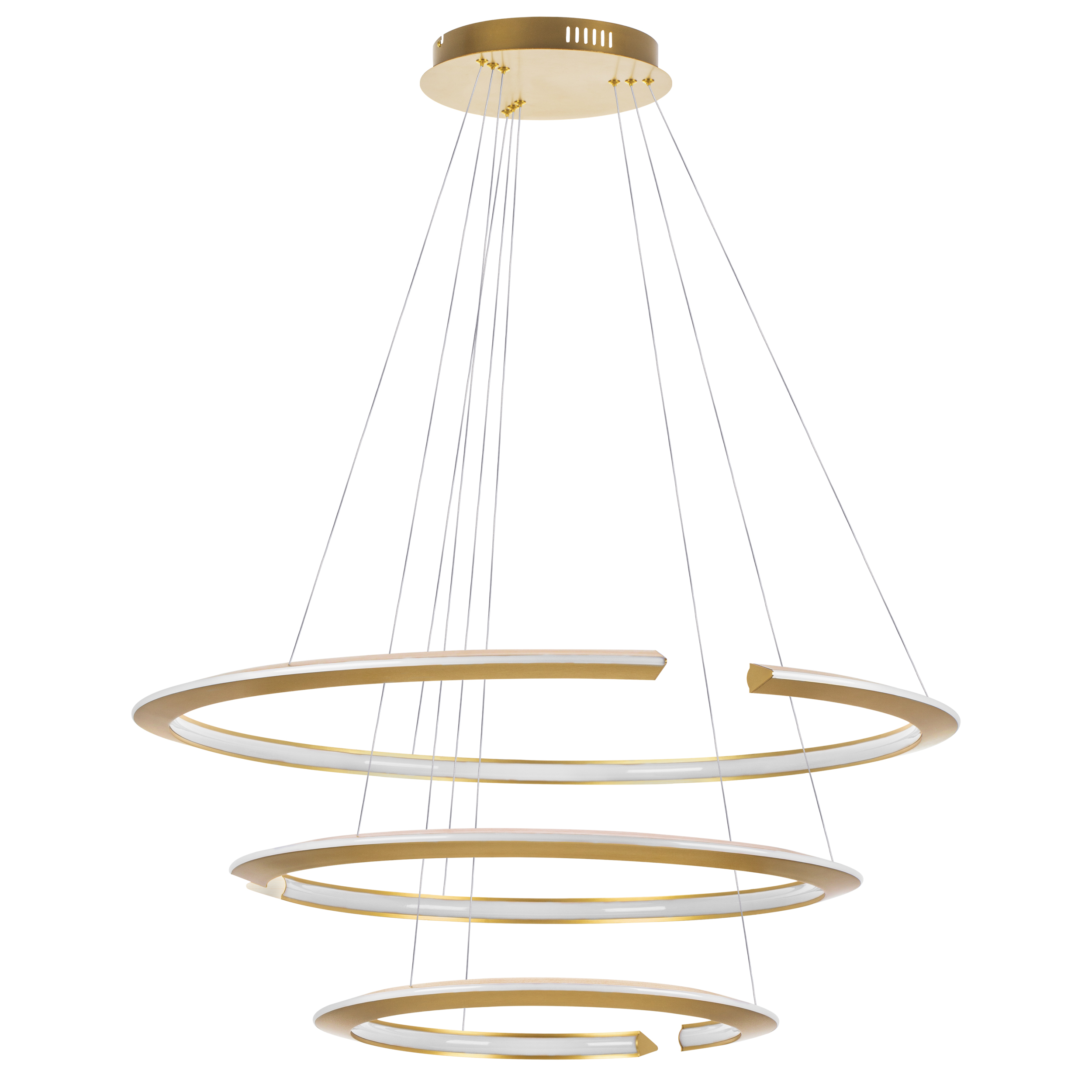 814233 Люстра VIRATA LED 105W 5250LM ЗОЛОТО 3000K