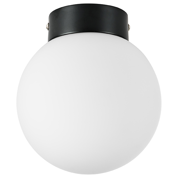 812017 Люстра GLOBO 1х40W E14 matt black/white