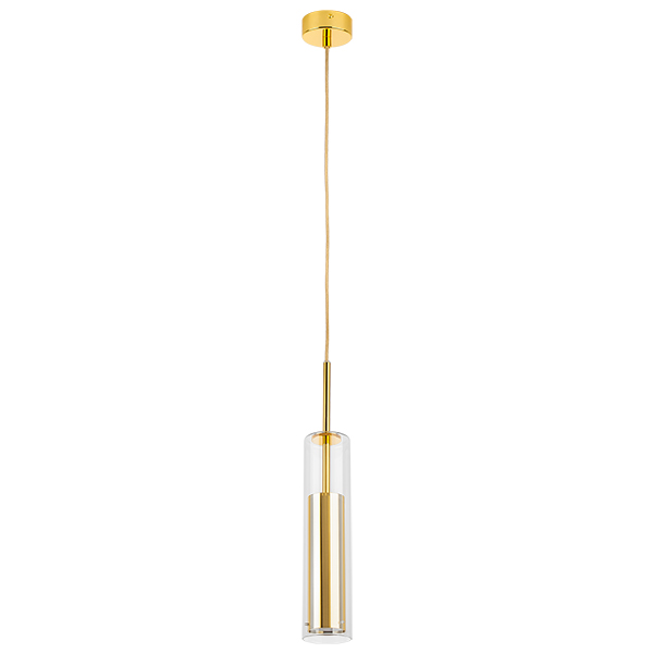 756012 Люстра CILINO 1х40W GU10 GOLD