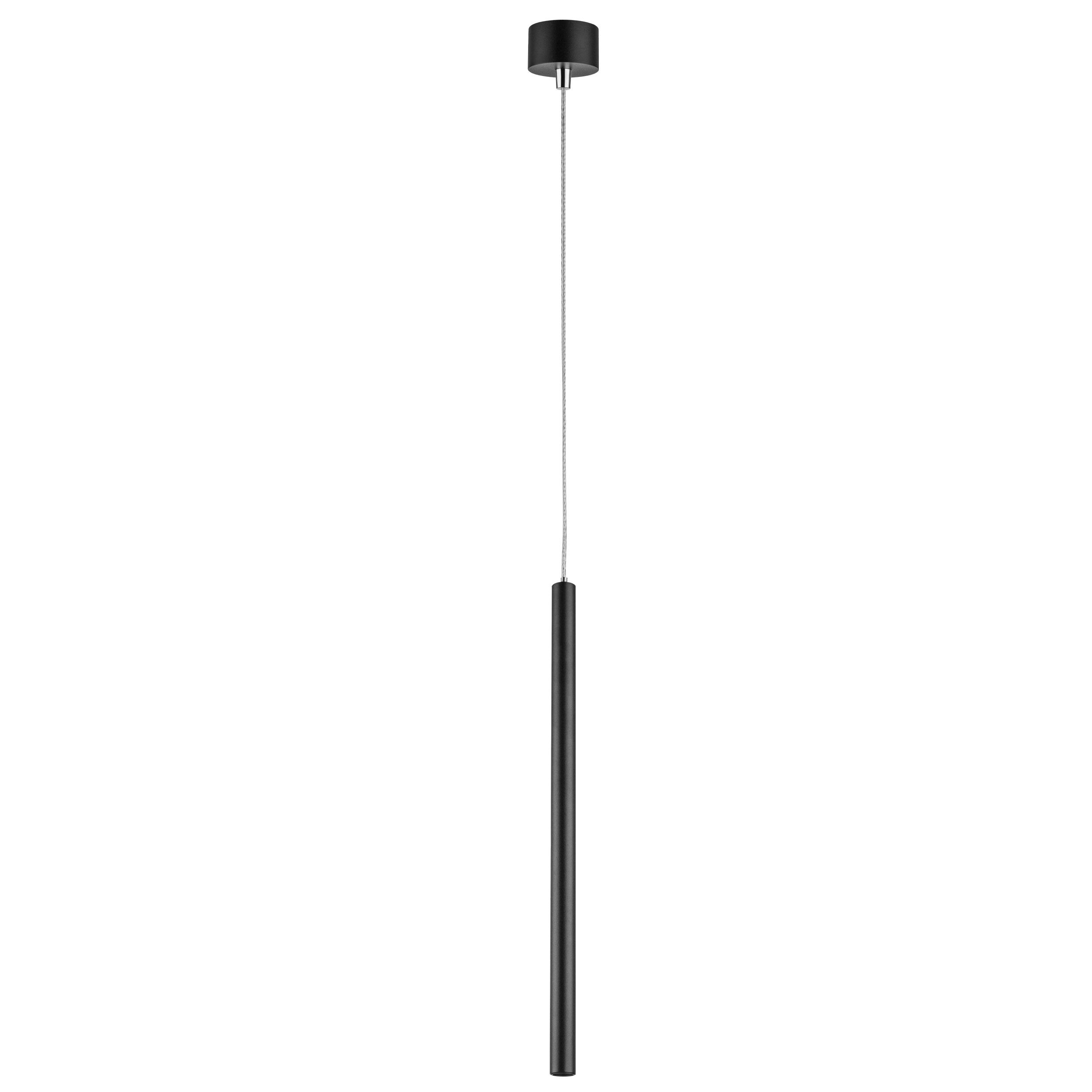 747247 Люстра TUBO LED 5W 320LM 25G ЧЕРНЫЙ 4000K