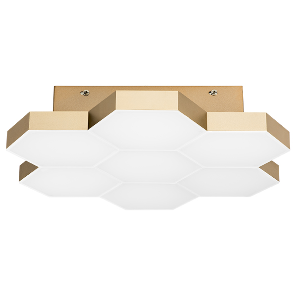 750071 Люстра потол FAVO LED-35W 1680LM Satin Gold 3000K