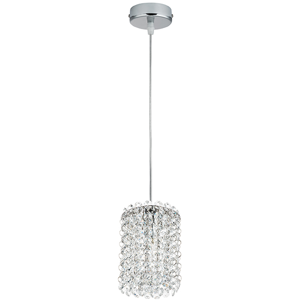 795314 Подвес CRISTALLO 1х40W G9 ХРОМ