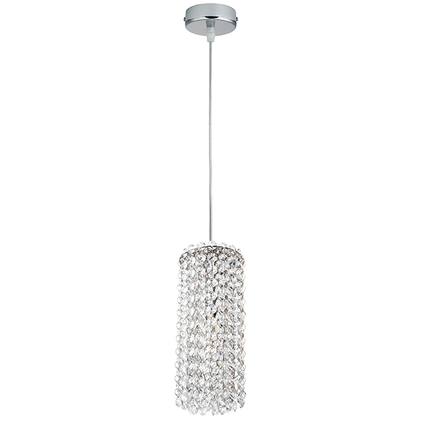 795324 Подвес CRISTALLO 1х40W G9 ХРОМ