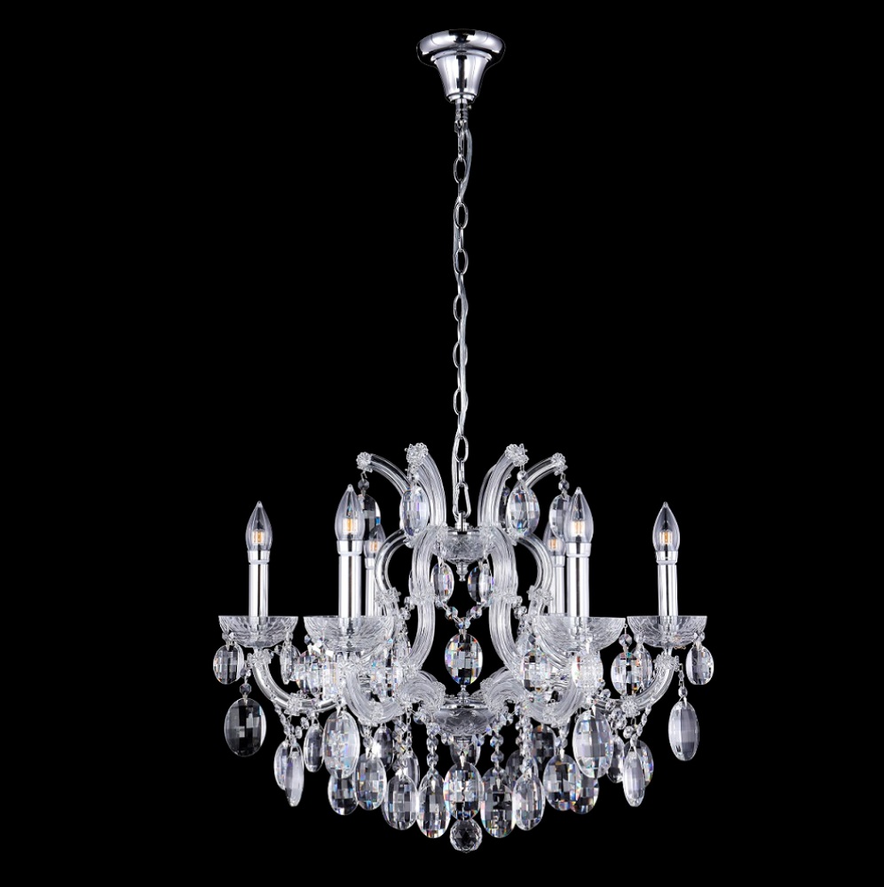 Crystal Lux Люстра Crystal Lux HOLLYWOOD SP6 CHROME