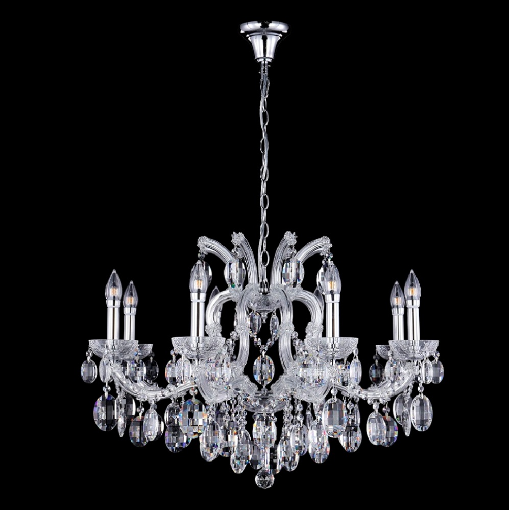 Crystal Lux Люстра Crystal Lux HOLLYWOOD SP8 CHROME