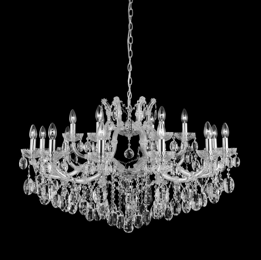 Crystal Lux Люстра Crystal Lux HOLLYWOOD SP12+6 CHROME