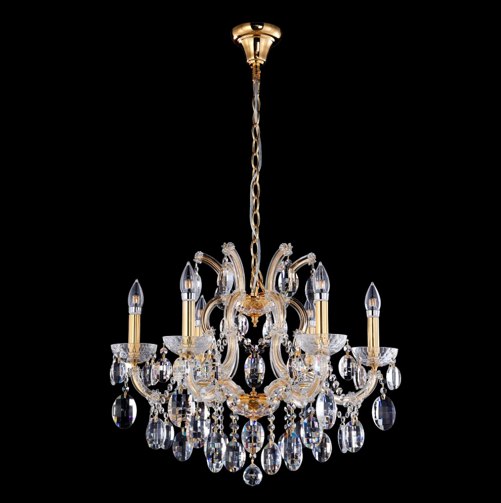 Crystal Lux Люстра Crystal Lux HOLLYWOOD SP6 GOLD