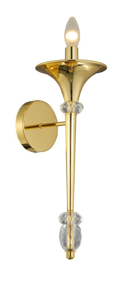 Crystal Lux Бра Crystal Lux MIRACLE AP1 GOLD