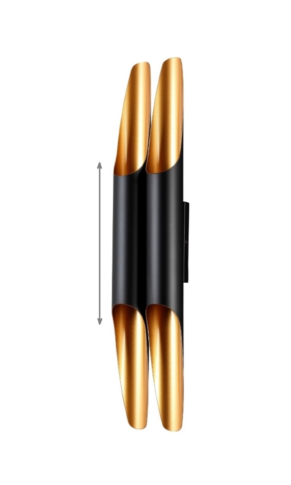 Crystal Lux Бра Crystal Lux CLT 332W4-V2 BL-GO