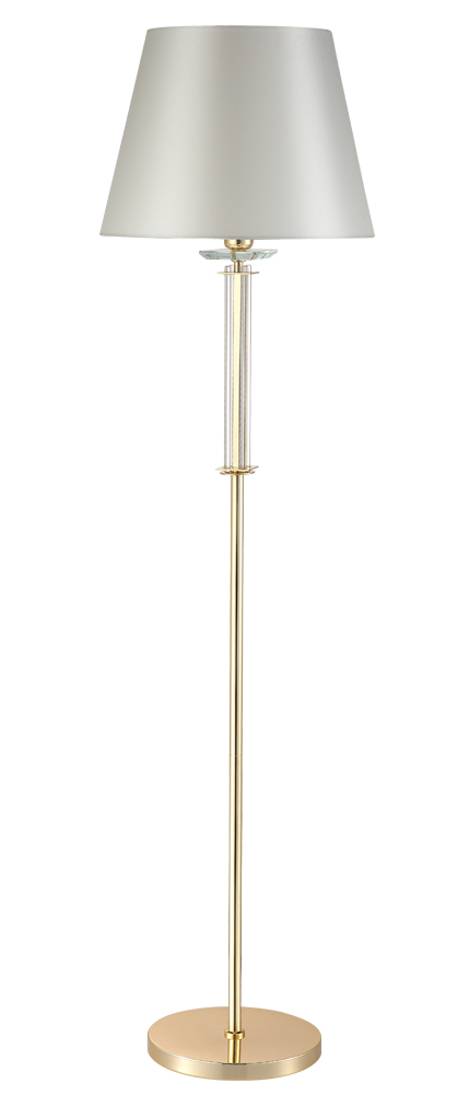 Crystal Lux Торшер Crystal Lux NICOLAS PT1 GOLD/WHITE