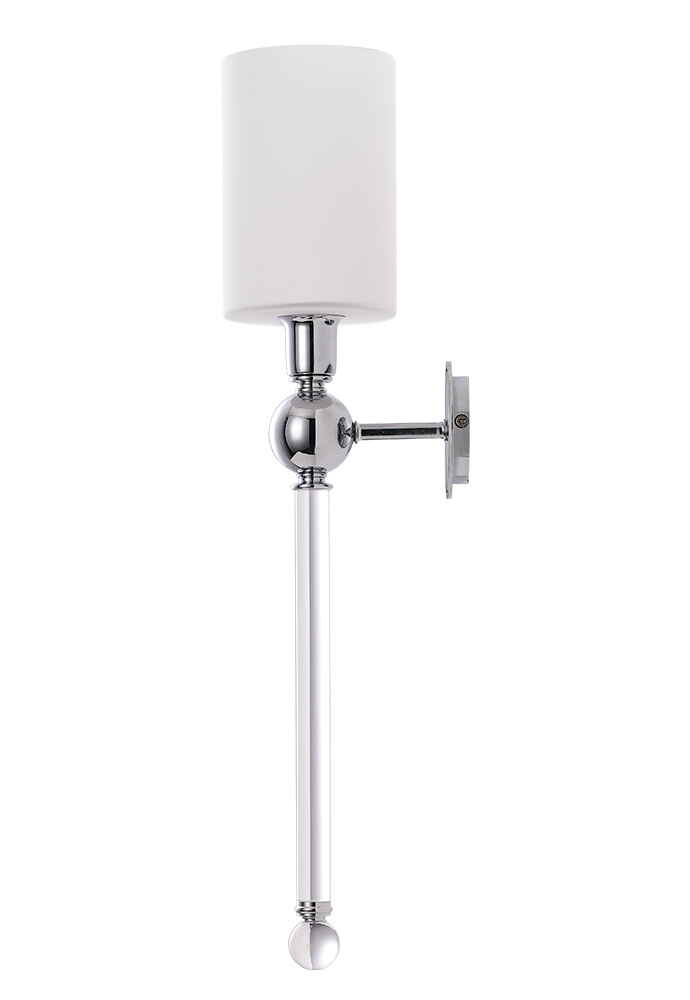 Crystal Lux Бра Crystal Lux MIRABELLA AP1 CHROME/WHITE