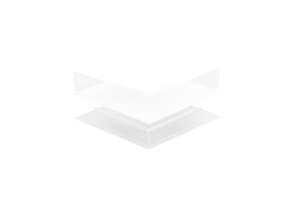 Crystal Lux Внешний соединитель угловой для накладного магнитного шинопровода Crystal Lux CLT 0.213 03 WH
