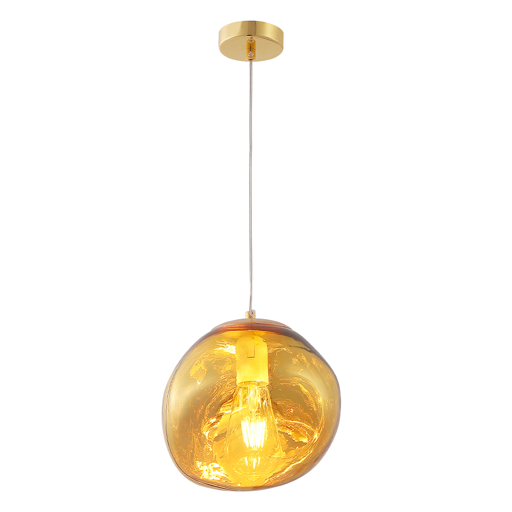 Crystal Lux Светильник подвесной Crystal Lux MALAGA SP1 D200 GOLD