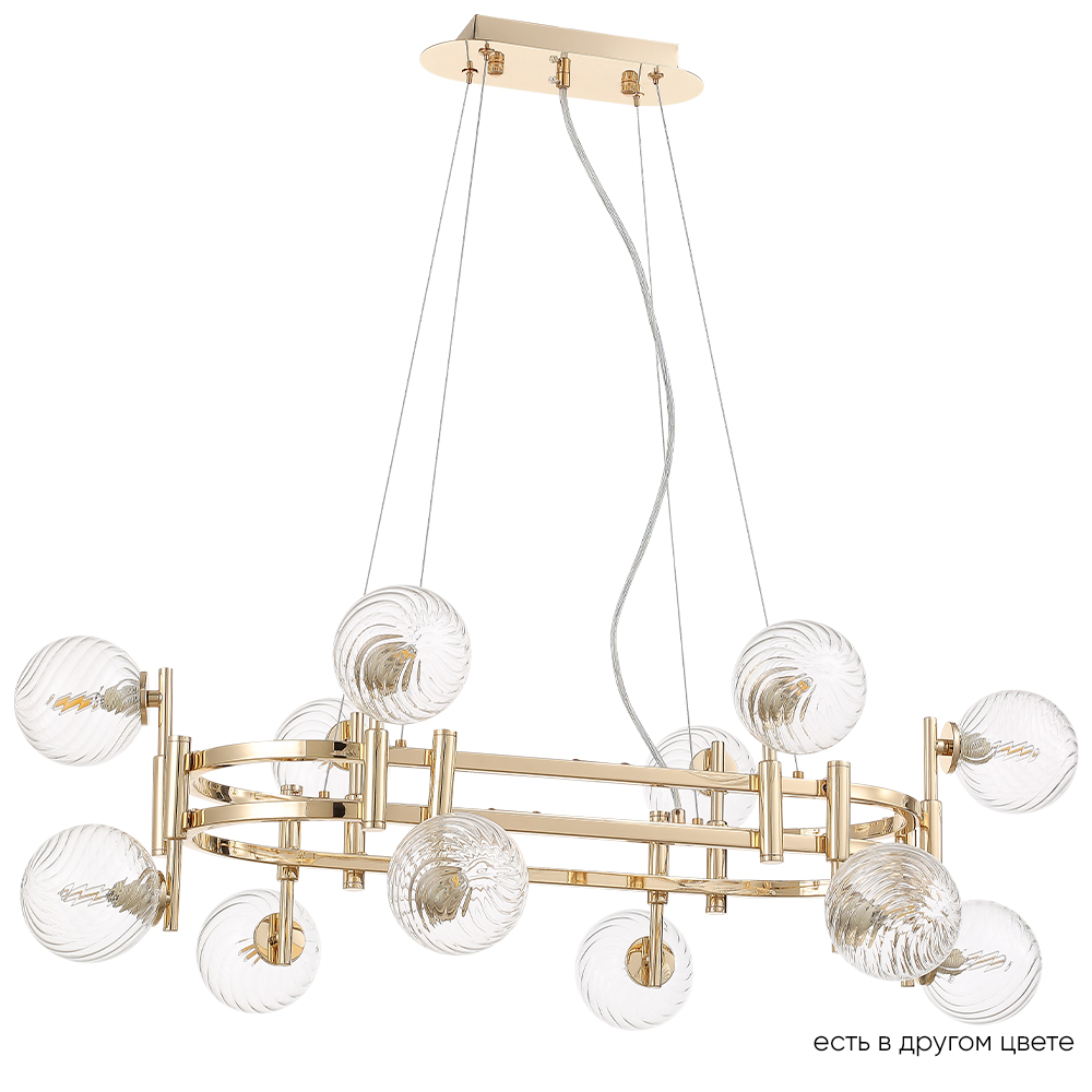 Crystal Lux Люстра Crystal Lux LUXURY SP12L GOLD