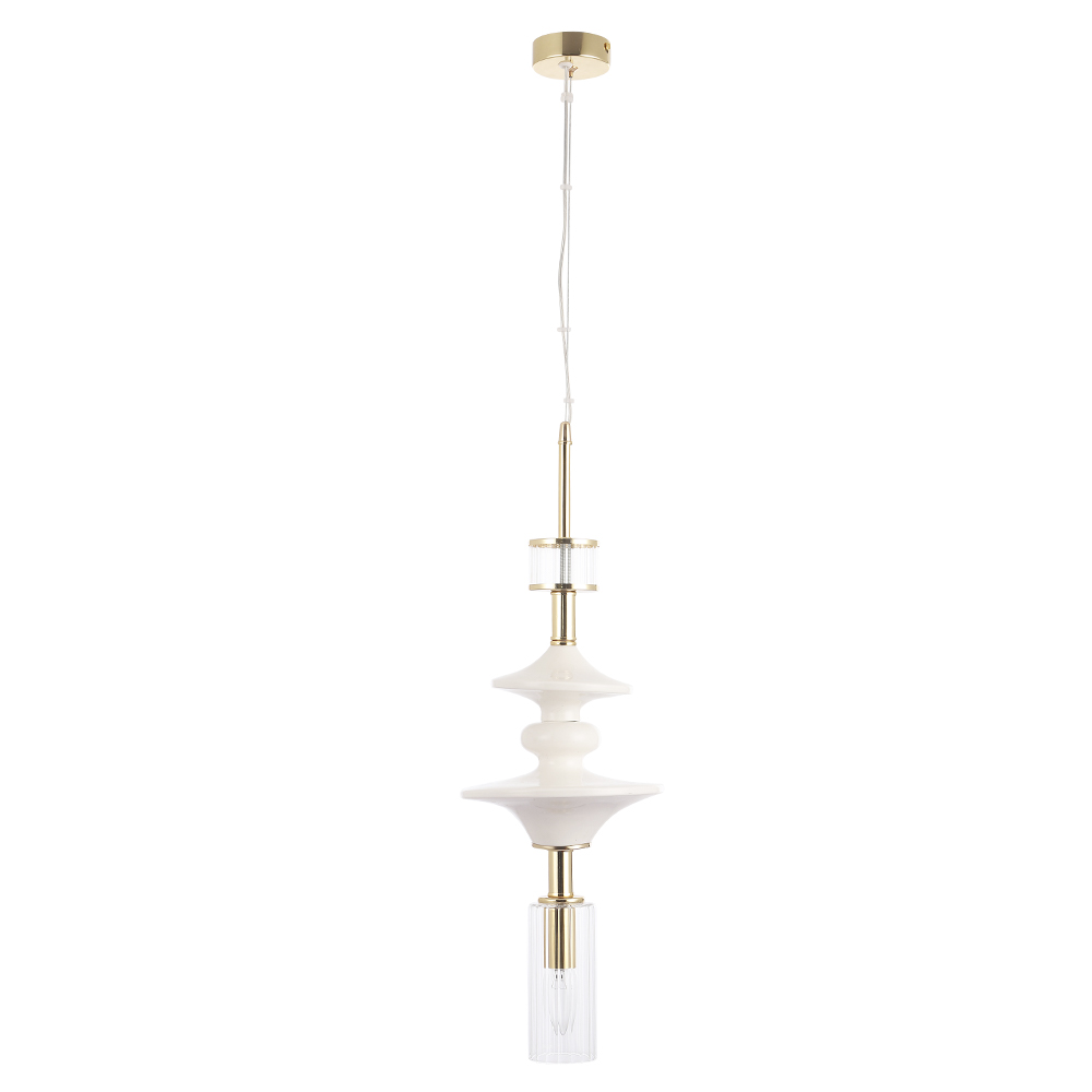 Crystal Lux Светильник подвесной Crystal Lux VALENCIA SP1.4 GOLD