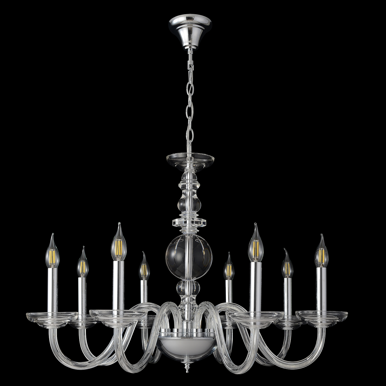 Crystal Lux Люстра Crystal Lux ARABESQUE SP8 CHROME