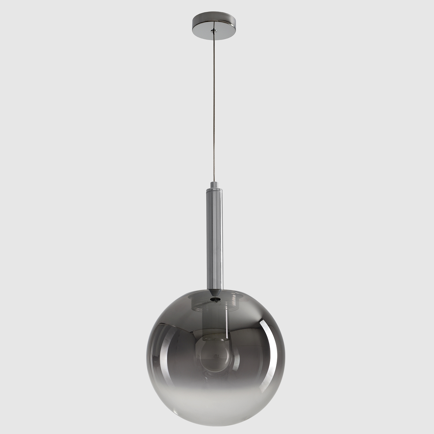 Crystal Lux Светильник подвесной Crystal Lux ECLIPSE SP1 D200 CHROME