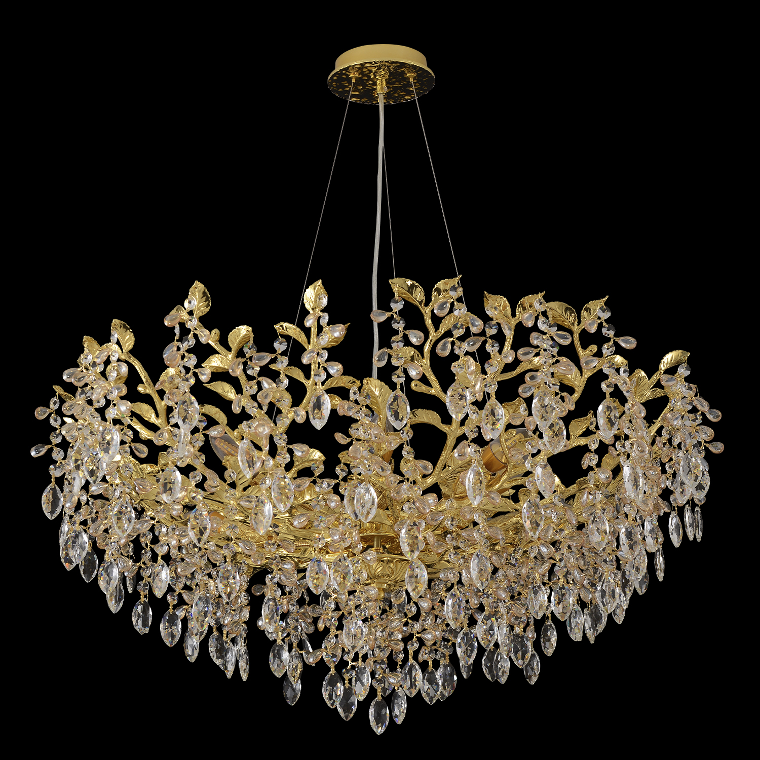 Crystal Lux Люстра Crystal Lux EDEN SP10 GOLD