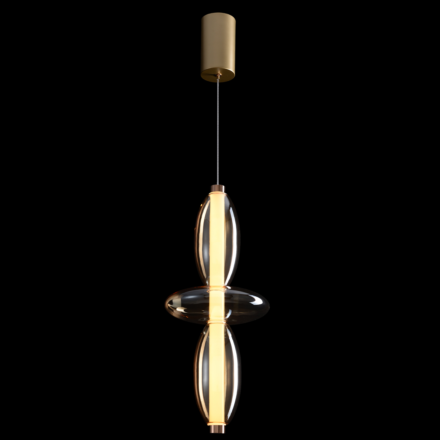 Crystal Lux Светильник подвесной Crystal Lux QUASAR SP14W LED AMBER