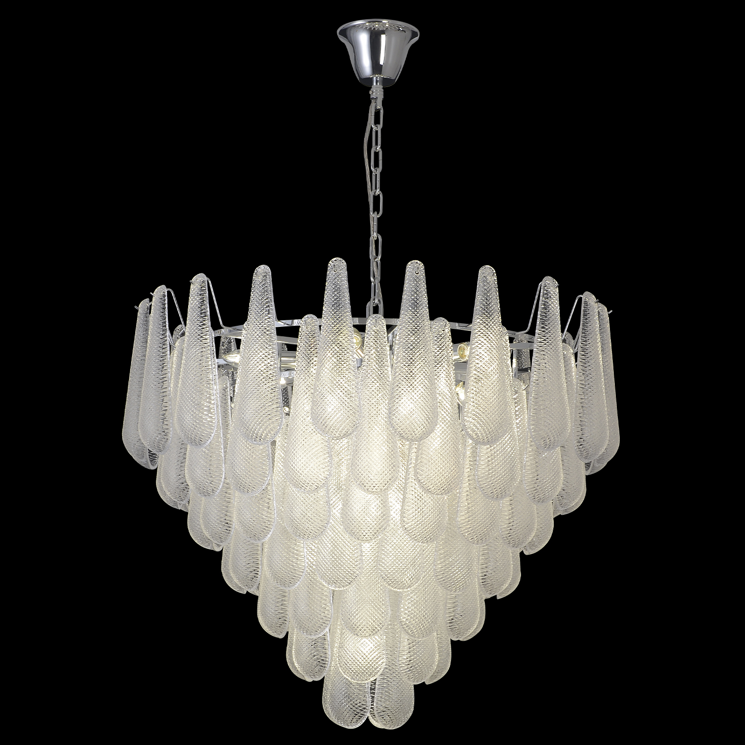 Crystal Lux Люстра Crystal Lux FONTAIN SP18 CHROME