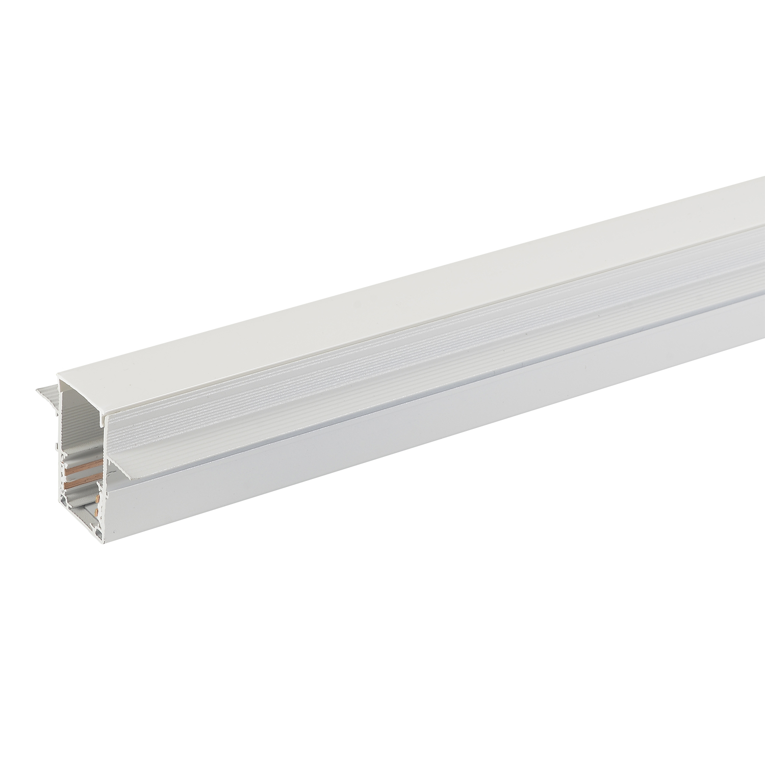 Crystal Lux Шинопровод встраиваемый магнитный для ГКЛ12,5 мм Crystal Lux CLT 0.123 02 L3000 WH