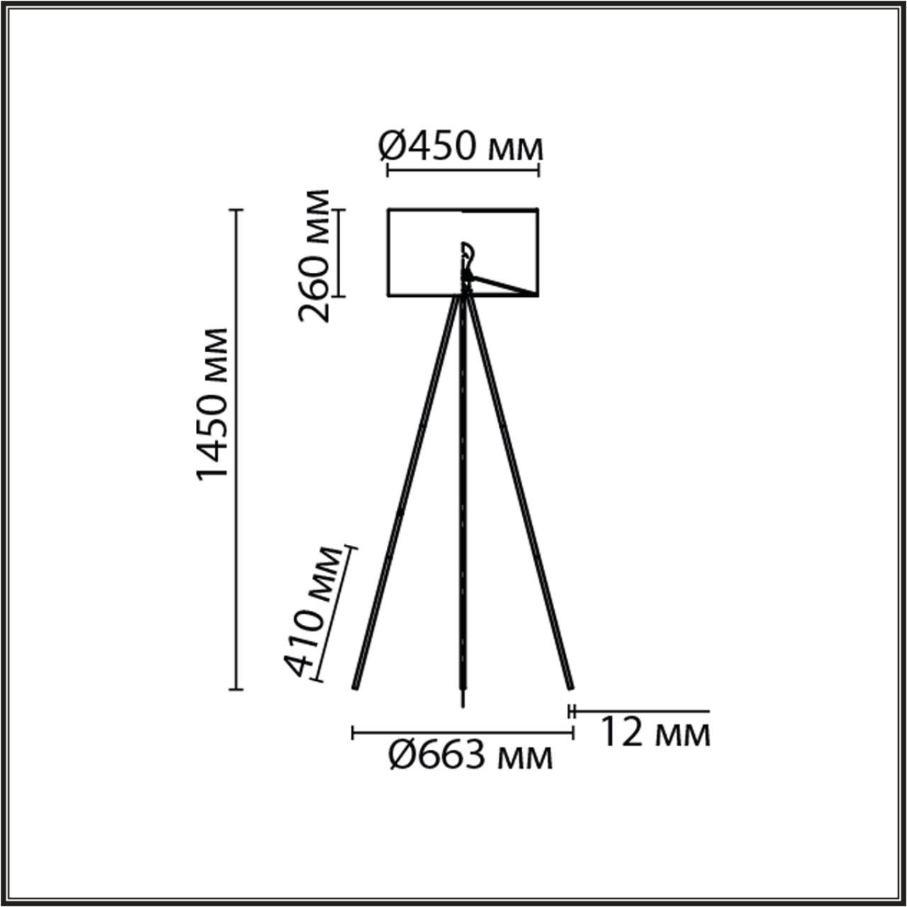 8077/1F NEOCLASSI LN25 368 золото/белый, металл/текстиль Торшер E27 1*60W 220V TAPIOKA