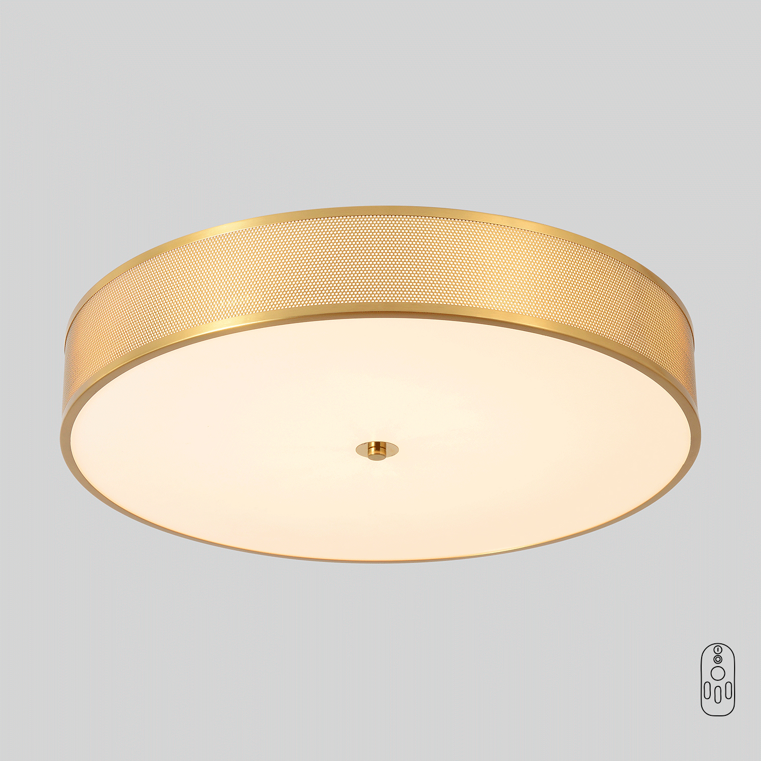 Crystal Lux Светильник потолочный Crystal Lux BUTTON PL40W LED