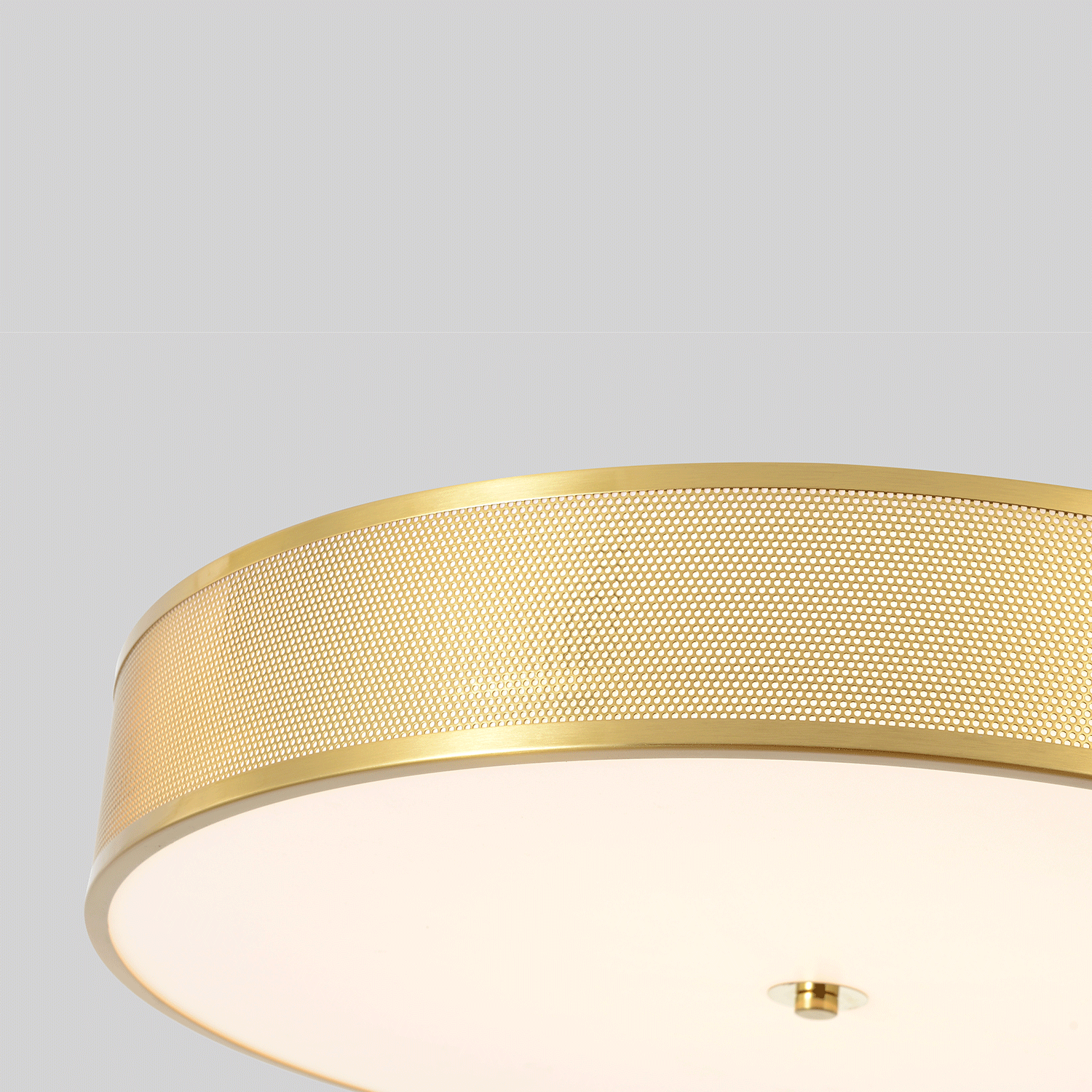 Crystal Lux Светильник потолочный Crystal Lux BUTTON PL40W LED