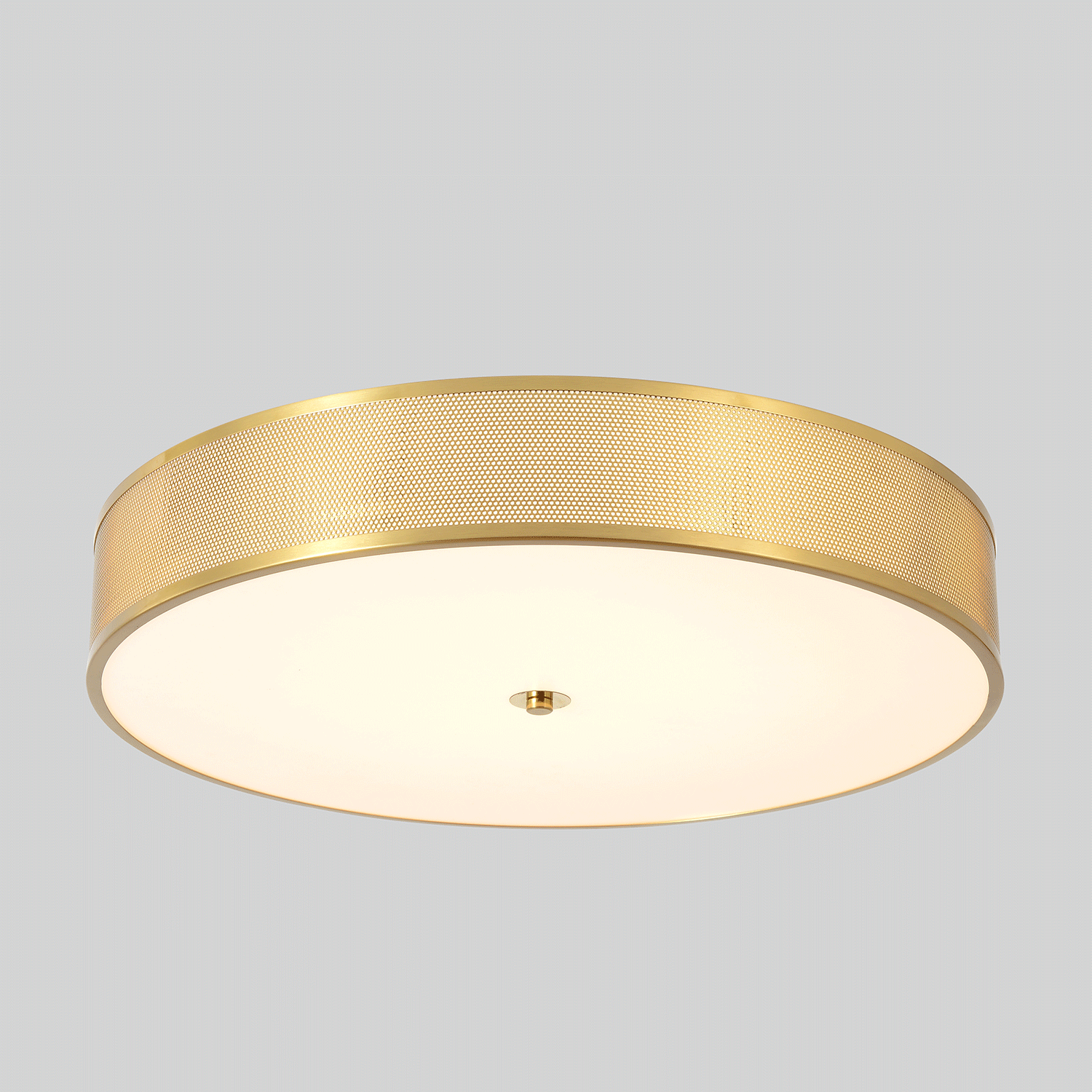 Crystal Lux Светильник потолочный Crystal Lux BUTTON PL40W LED